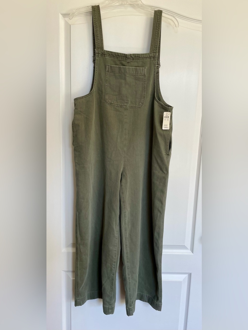 aerie Olive Green Women's Overalls - Picture 3 of 5